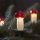 Kerst Lichtketting TOADSTOOL 12xE10/10,7m rood gemaakt in Europa