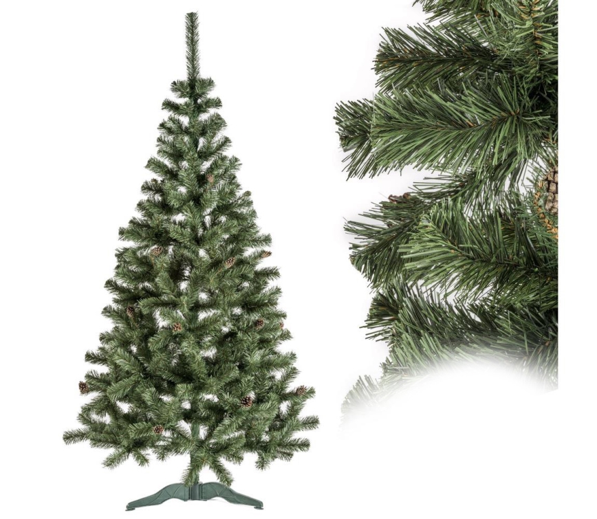 Kerstboom CONE 180 cm zilverspar