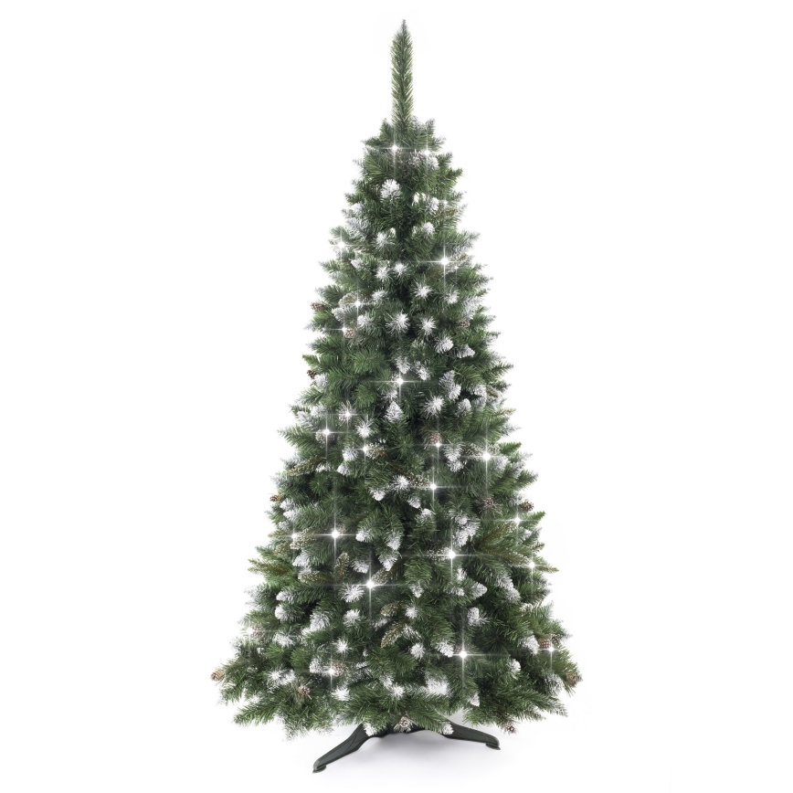 Kerstboom CRISTAL SILVER 220 cm den