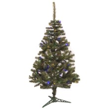 Kerstboom MOUNTAIN met LED Verlichting 220 cm
