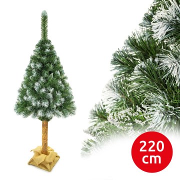 Kerstboom op een stam 220 cm grenen
