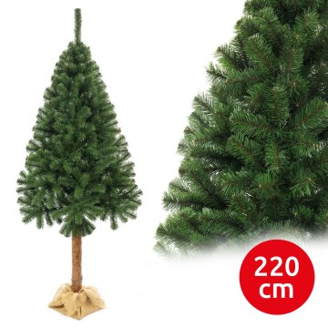 Kerstboom op een stam 220 cm spar