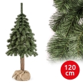 Kerstboom op een stam NATURAL 120 cm spar