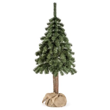 Kerstboom op een stam NATURAL 120 cm spar