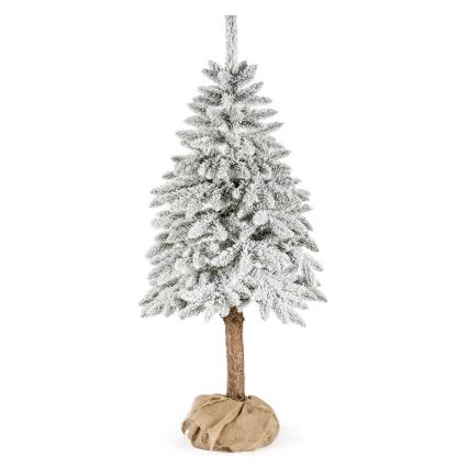 Kerstboom op een stam NATURAL WITH SNOW 120 cm spar