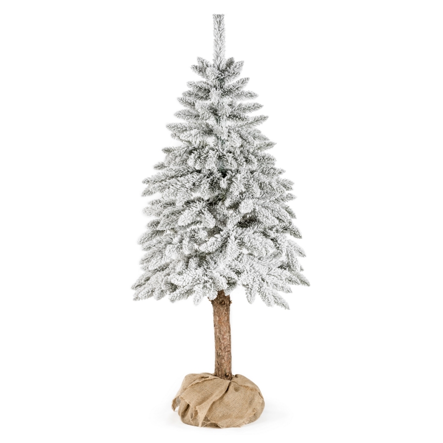 Kerstboom op een stam NATURAL WITH SNOW 120 cm spar