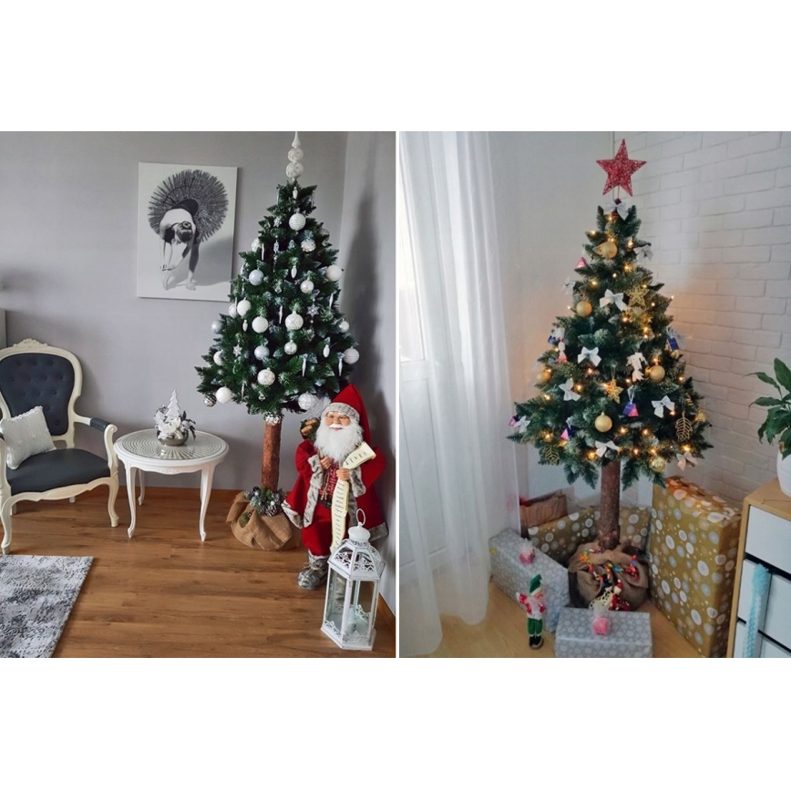 Kerstboom op een standaard 220 cm dennen