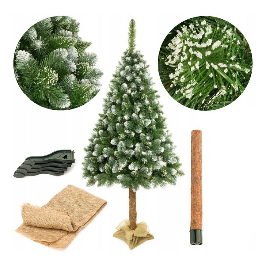 Kerstboom op een standaard 220 cm dennen