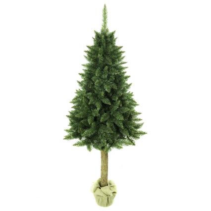 Kerstboom op een verhoging 180 cm dennenboom