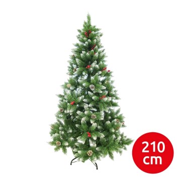 Kerstboom SNOWY 210 cm grenen