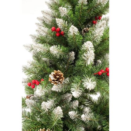 Kerstboom SNOWY 210 cm grenen