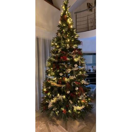 Kerstboom ZILVER 320 cm sparren