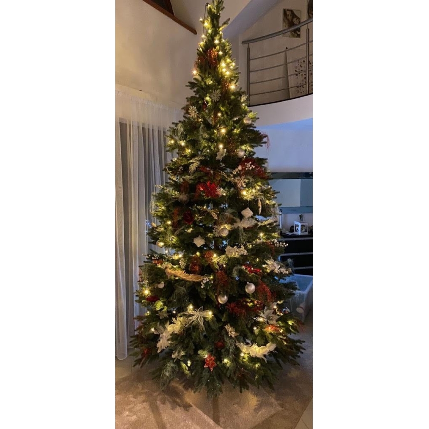 Kerstboom ZILVER 320 cm sparren