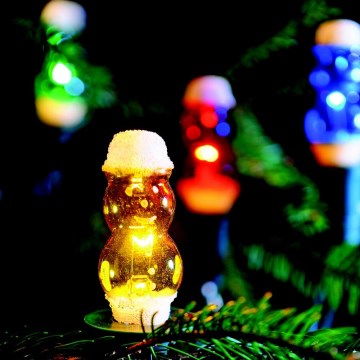 Kerstlichtsnoer FIGURINE 12xE10/10,7m, Gemaakt in Tsjechië