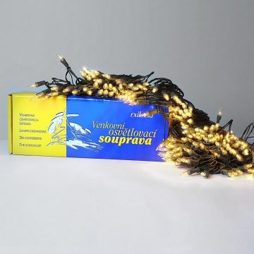 Kerstlichtsnoer voor buiten 80x1,5V/0,07A/27m IP44