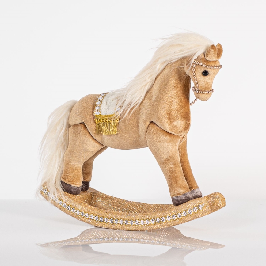 Kerstversiering 31 cm hobbelpaard