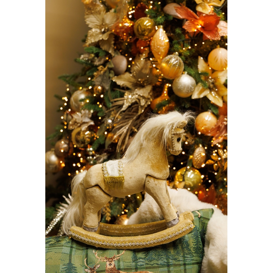 Kerstversiering 31 cm hobbelpaard