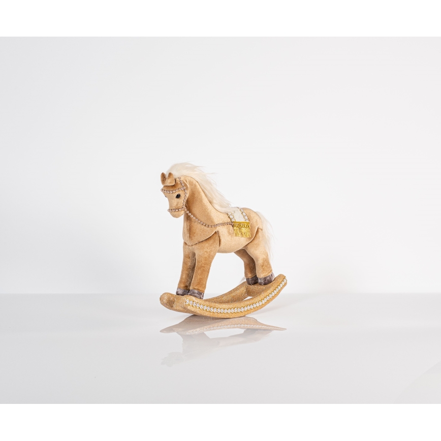 Kerstversiering 31 cm hobbelpaard
