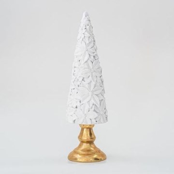 Kerstversiering 40 cm boom wit