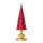 Kerstversiering 45,5 cm boom rood