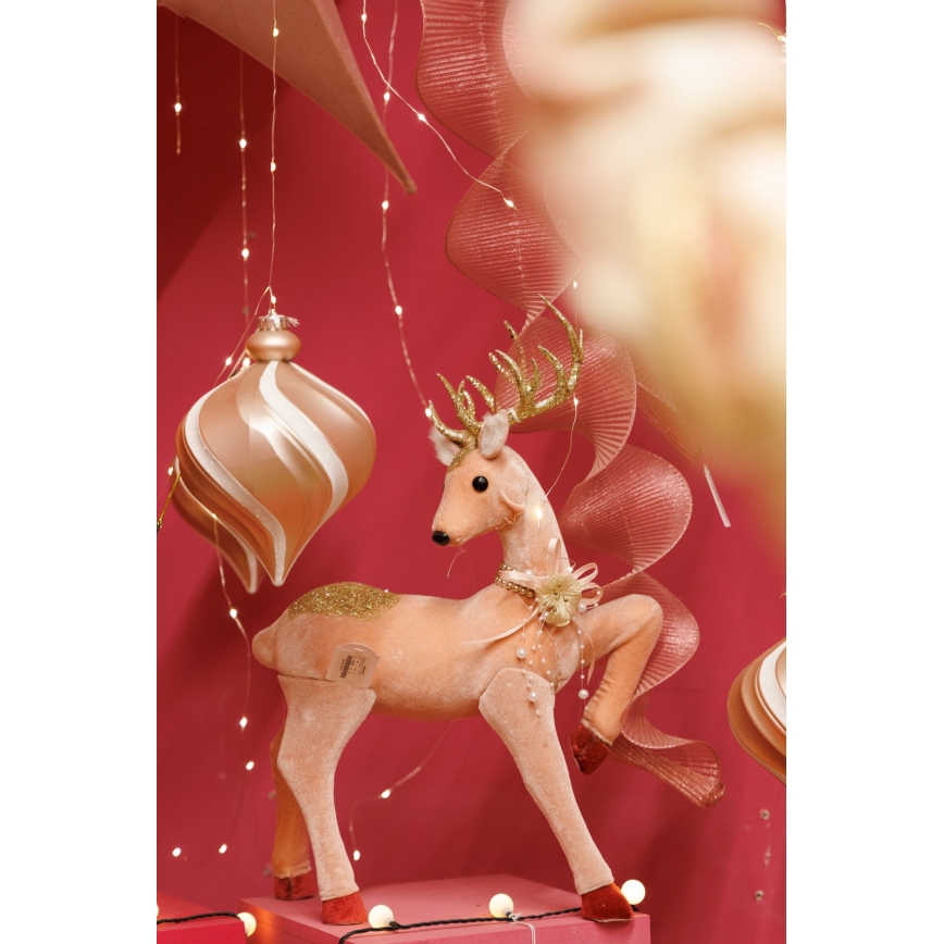 Kerstversiering 47 cm hert