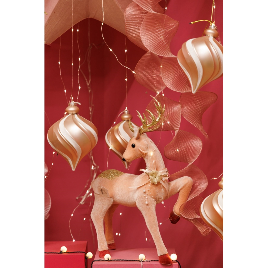 Kerstversiering 47 cm hert