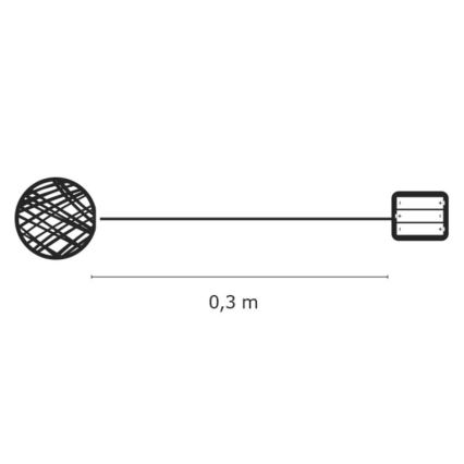 Kerstversiering binnen IP20 XMAS 20xLED/2W/4,5V