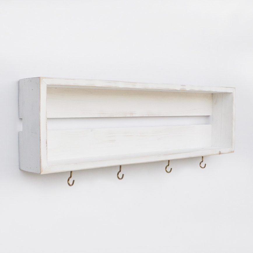 Keuken Wandplank 21x70 cm vuren wit