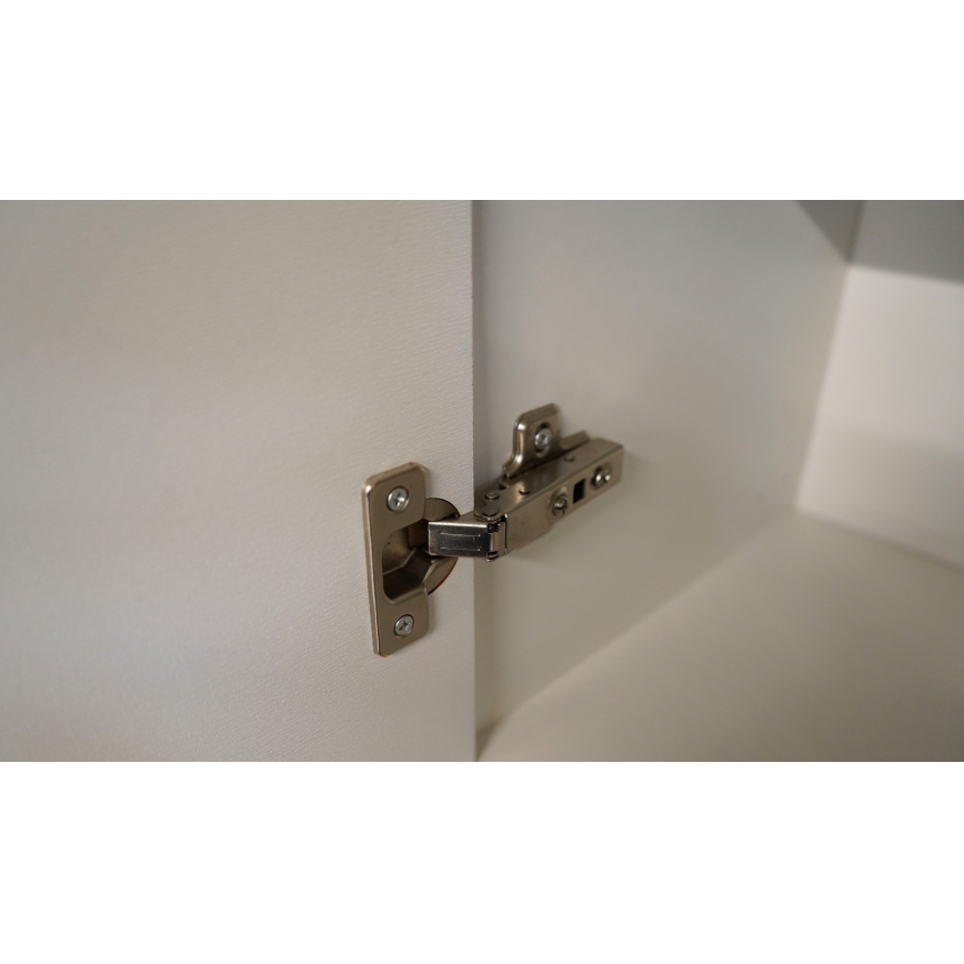 Keukenblok CELESTE 180 cm hoogglans wit