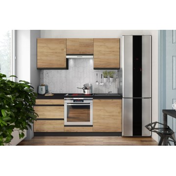 Keukenblok MARINA 180 cm craft eiken