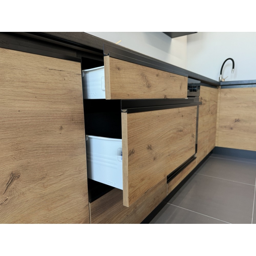 Keukenblok MARINA 180 cm craft eiken