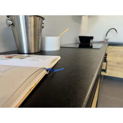 Keukenblok MARINA 240 cm in craft eiken