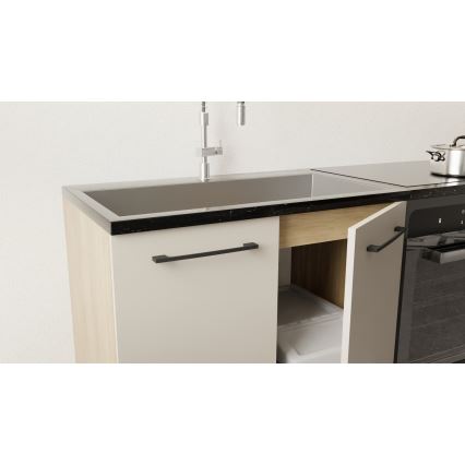 Keukenunit EVE 200 cm taupe