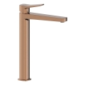 KFA Armatura 4522-712-34 - Wastafelmengkraan + afvoer MALAGA 30,3 cm roségoud