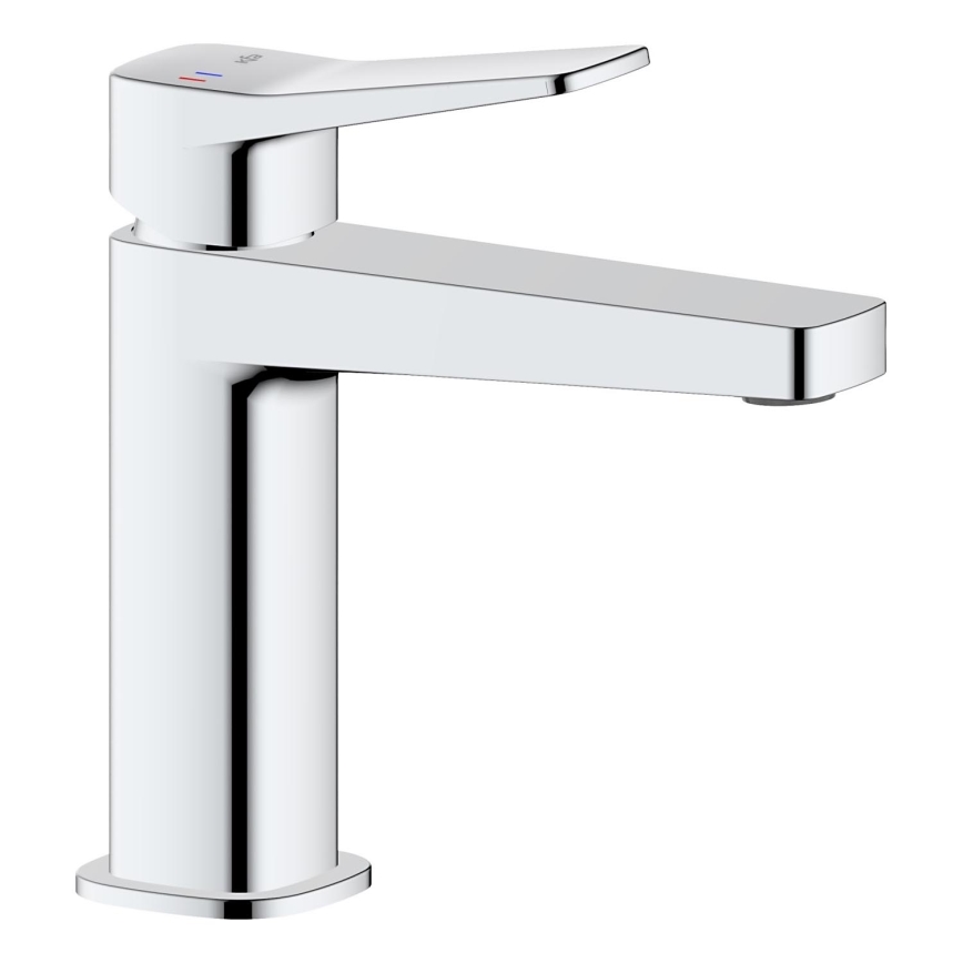 KFA Armatura 4522-815-00 - Wastafelmengkraan MALAGA 15,9 cm met afvoer, glanzend chroom