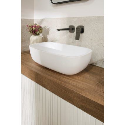 KFA Armatura 4529-810-61 - Wastafelmengkraan voor inbouwmontage MALAGA metallic grijs