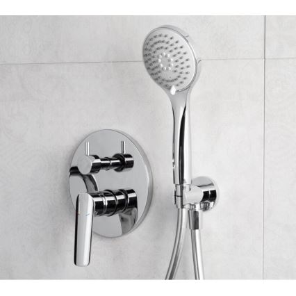 KFA Armatura 5029-501-00 - Doucheset met inbouwkraan TANZANIT glanzend chroom