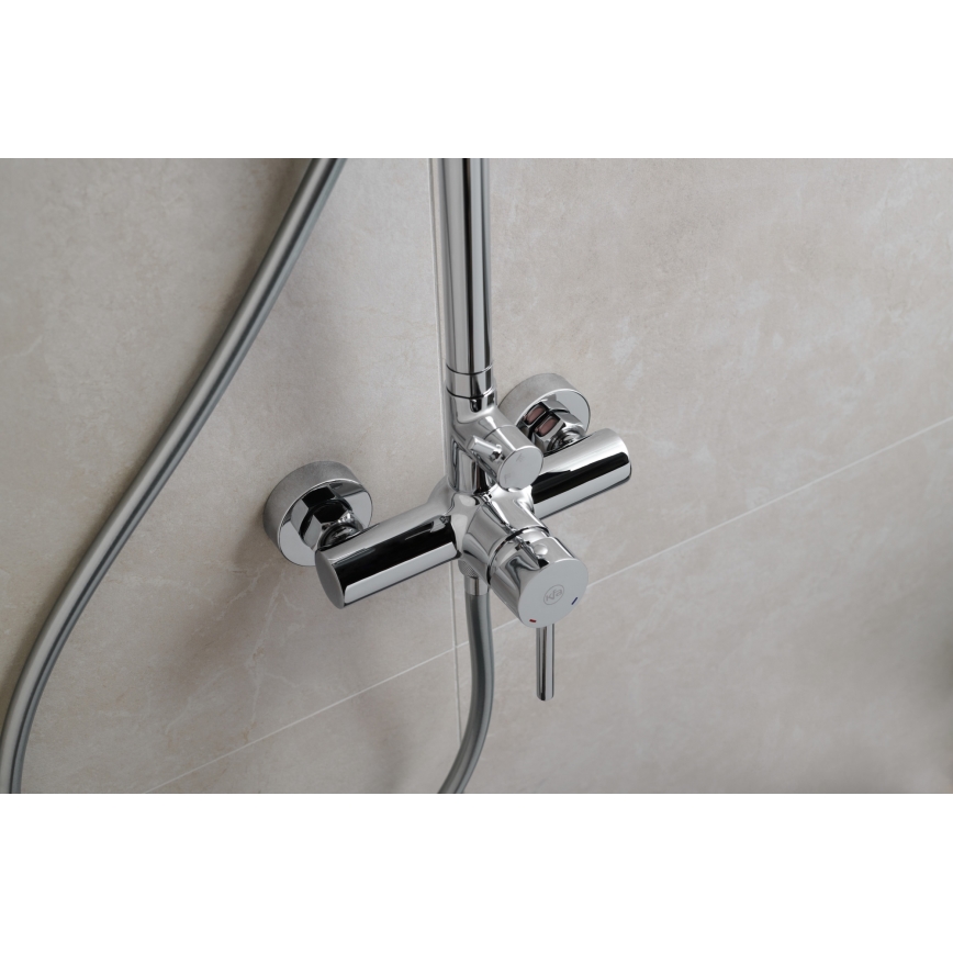 KFA Armatura 5036-910-00 - Doucheset met kraan MOZA glanzend chroom