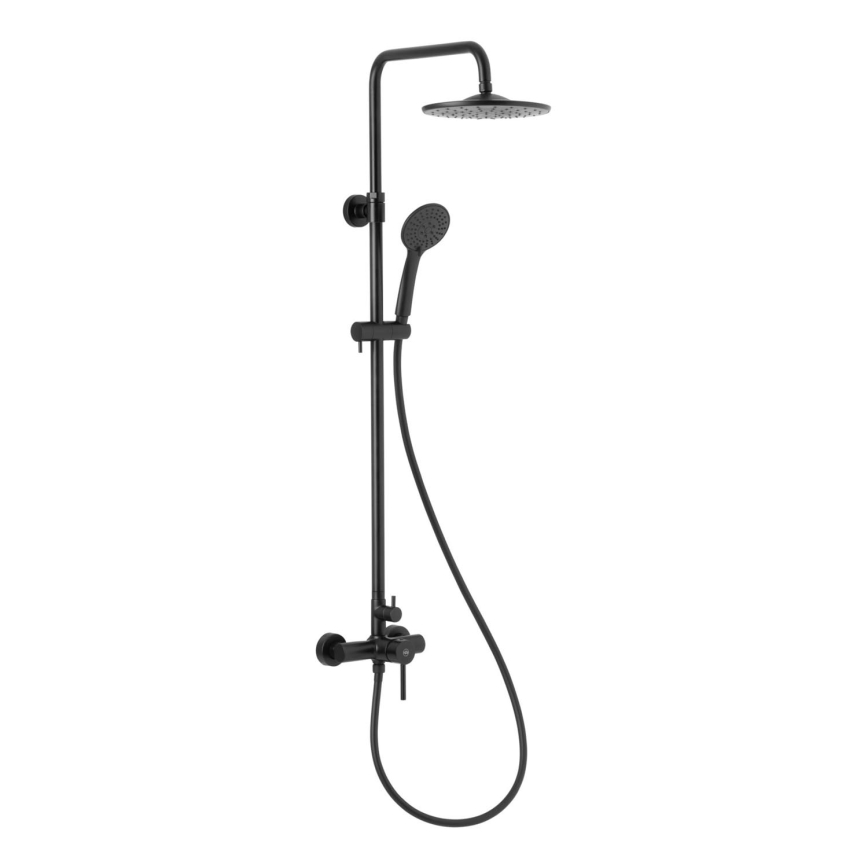 KFA Armatura 5036-910-81 - Doucheset met kraan MOZA messing/mat zwart