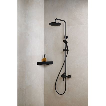 KFA Armatura 5036-910-81 - Doucheset met kraan MOZA messing/mat zwart