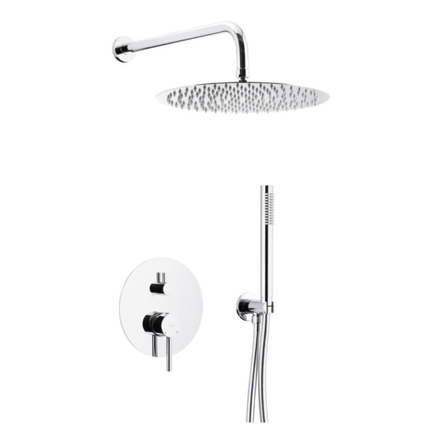 KFA Armatura 5039-501-00 - Doucheset met inbouwkraan MOZA glanzend chroom
