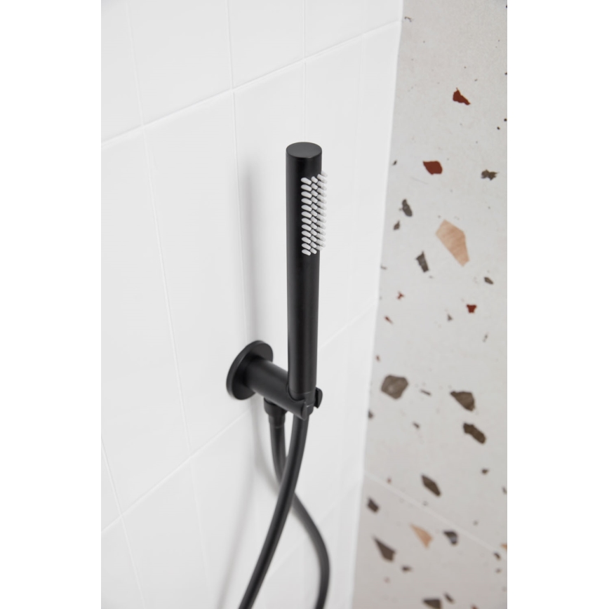 KFA Armatura 5039-501-81 - Doucheset met inbouwkraan MOZA mat zwart