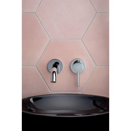 KFA Armatura 5039-810-00 - Wastafelkraan voor inbouwmontage MOZA glanzend chroom