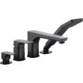KFA Armatura 5535-210-81 - Badkraan 4-gats MOKAIT messing/mat zwart