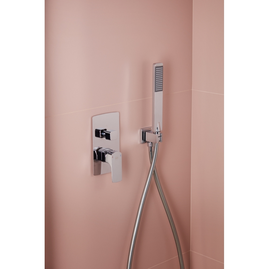 KFA Armatura 5539-511-00 - Doucheset met inbouwkraan MOKAIT glanzend chroom
