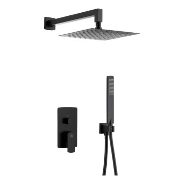 KFA Armatura 5539-511-81 - Doucheset met inbouwkraan MOKAIT messing/mat zwart