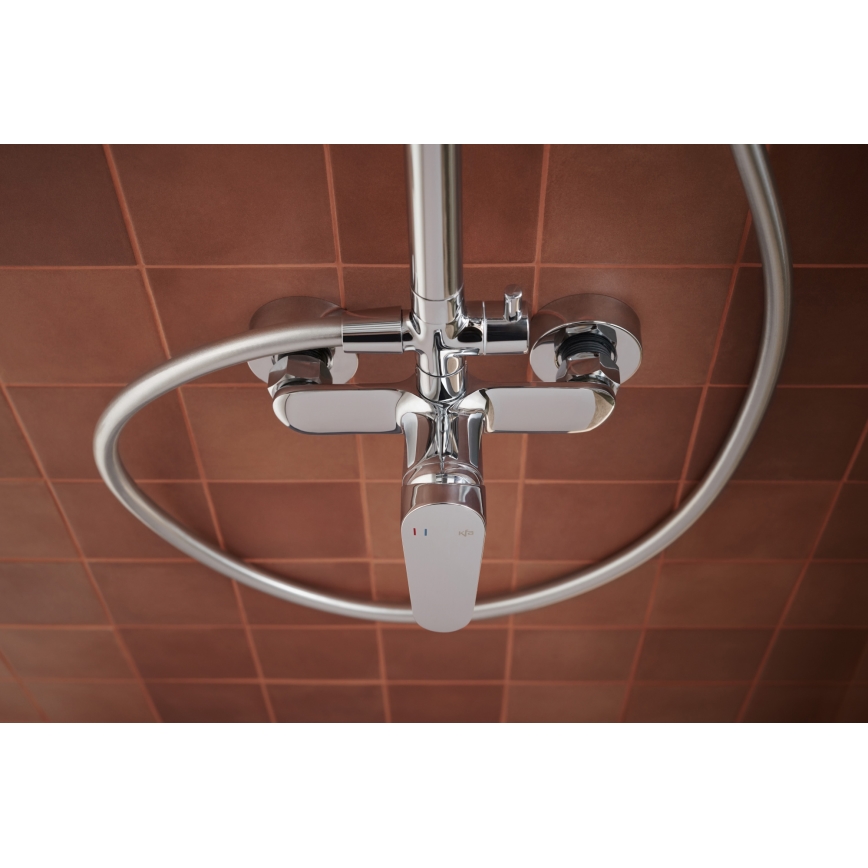 KFA Armatura 5556-910-00 - Doucheset met kraan OTAVA glanzend chroom