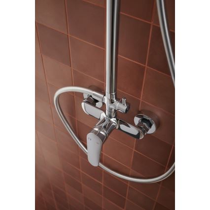 KFA Armatura 5556-910-00 - Doucheset met kraan OTAVA glanzend chroom