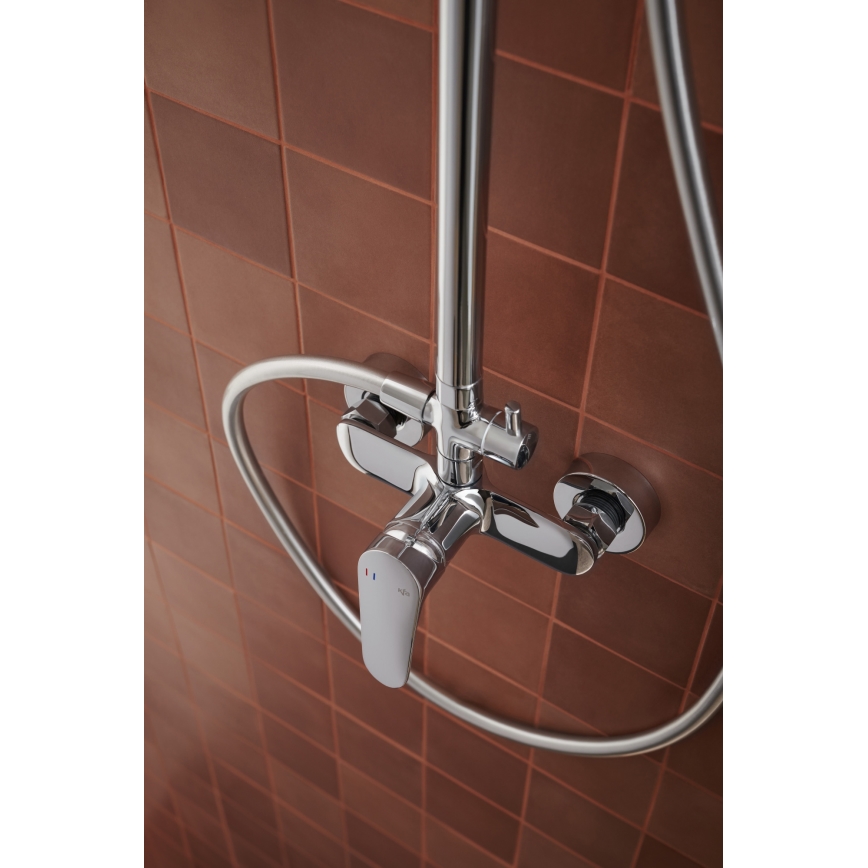 KFA Armatura 5556-910-00 - Doucheset met kraan OTAVA glanzend chroom