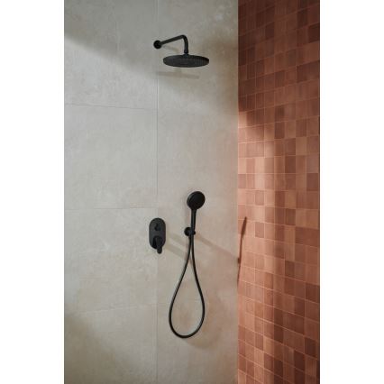 KFA Armatura 5559-501-81 - Doucheset met inbouwkraan OTAVA mat zwart